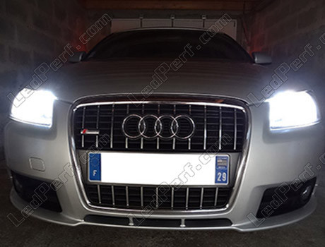 Main-beam headlights LED for Audi A3 8P Tuning