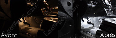 LEDs for front footwell and floor Audi Q7