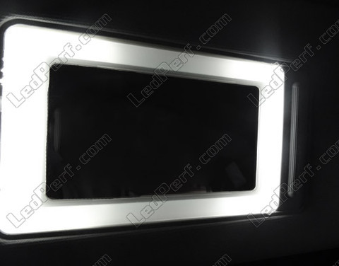 Vanity mirrors - sun visor LED for Audi Q7