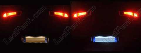 licence plate LED for Citroen C5 I