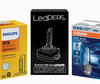 Original Xenon bulb for Citroen DS5, Osram, Philips and LedPerf brands available in: 4300K, 5000K, 6000K and 7000K