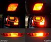 rear fog light LED for Citroen Saxo before and after