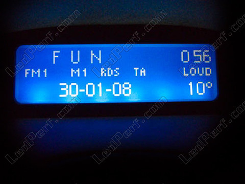 blue Display unit LED for Citroen Xsara