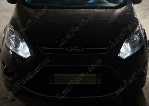 xenon white sidelight bulbs LED for Ford C MAX MK2