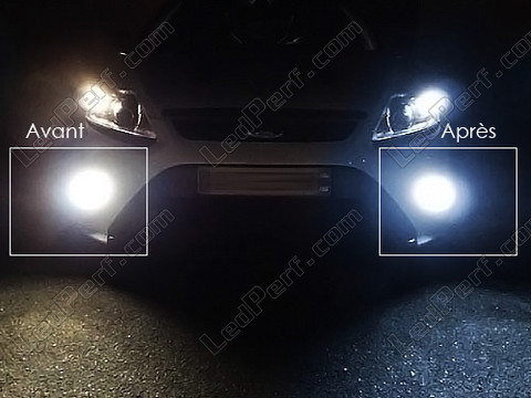 white xenon Fog lights LED for Ford Focus MK2 -
