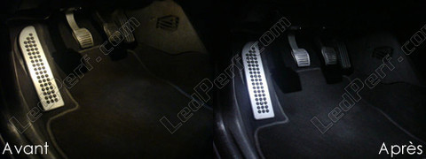 LEDs for footwell and floor Ford Mondeo MK3