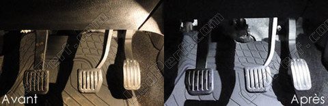 LEDs for footwell and floor Ford Mondeo MK4