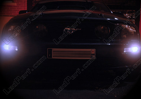 xenon white sidelight bulbs LED for Ford Mustang Tuning