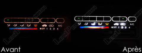 Ventilation LED for Honda Civic 5G