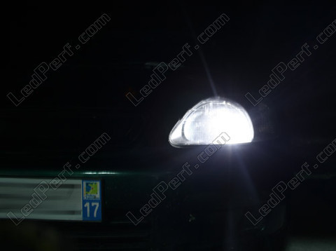 xenon white sidelight bulbs LED for Honda Civic 6G