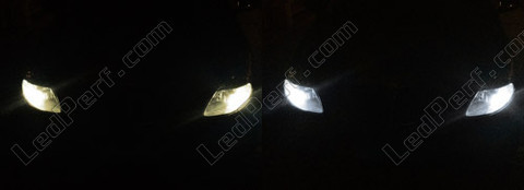 xenon white sidelight bulbs LED for Lancia Ypsilon