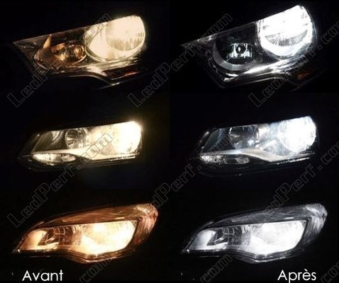 headlights LED for Mazda 2 phase 1 Tuning