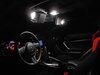 Vanity mirrors - sun visor LED for Mazda 2 phase 3