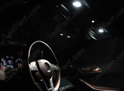 Vanity mirrors - sun visor LED for Mercedes A-Class (W176)