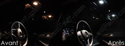 Vanity mirrors - sun visor LED for Mercedes A-Class (W176)