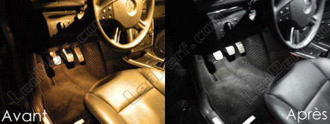 LED for Mercedes B Class footwell and floor