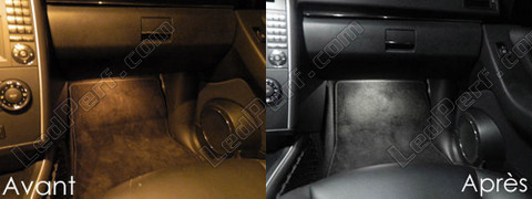 LED for Mercedes B Class footwell and floor