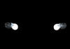 xenon white sidelight bulbs LED for Mercedes Classe C (W203)