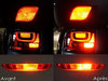 rear fog light LED for Mercedes E-Class (W210) before and after