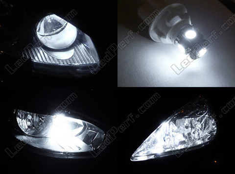 xenon white sidelight bulbs LED for Mercedes SLK (R172) Tuning