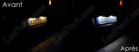 licence plate LED for Opel Astra H