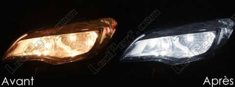 Main-beam headlights LED for Opel Astra J