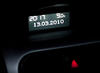 white TID Display unit LED for Opel Tigra TwinTop