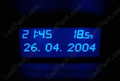 blue TID Display unit LED for Opel Tigra TwinTop