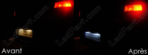 licence plate LED for Opel Vectra C