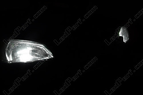 xenon white sidelight bulbs LED for Peugeot 106