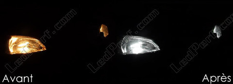 xenon white sidelight bulbs LED for Peugeot 106