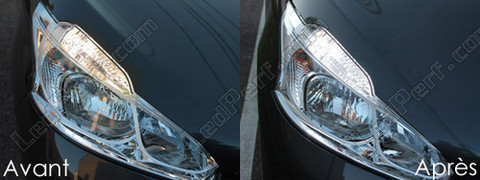 daytime running lights LED for Peugeot 208