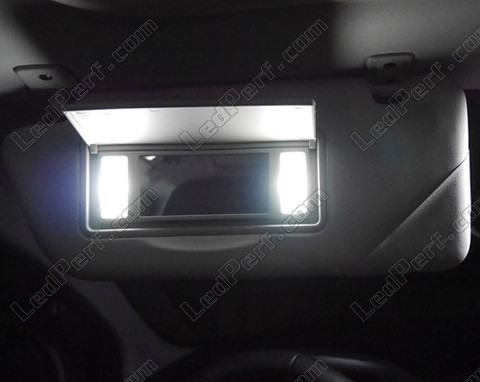 LED Sunvisor Vanity Mirrors Peugeot 5008