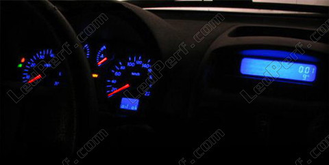 blue instrument panel LED for Renault Clio 2 phase 2