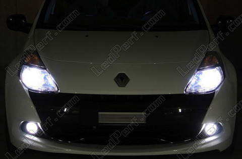 Michiba Diamond White 5000K  Renault Clio 3 gas-charged xenon LED light/headlight bulb