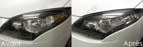 chrome indicators LED for Renault Megane 3