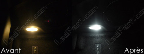 LEDs for front footwell and floor Renault Scenic 3