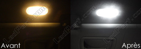 LED Sunvisor Vanity Mirrors Renault Scenic 3