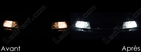 xenon white sidelight bulbs LED for Saab 9-5