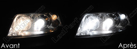 Main-beam headlights LED for Seat Alhambra 7MS 2001-2010
