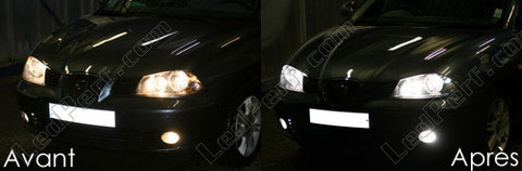 Low-beam headlights LED for Seat Ibiza 6L