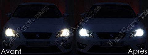 Low-beam headlights LED for Seat Leon 3 (5F)
