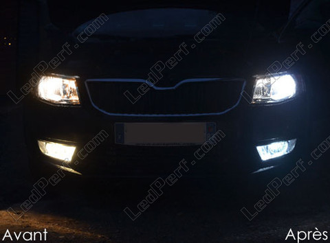 Fog lights LED for Skoda Octavia 3