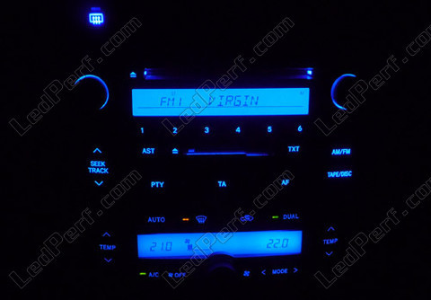 Toyota Avensis air con and Car radio console LED