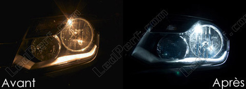 xenon white sidelight bulbs LED for Volkswagen Amarok