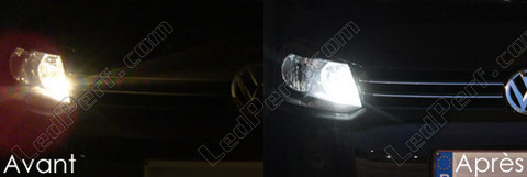 xenon white sidelight bulbs LED for Volkswagen Caddy