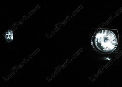 xenon white sidelight bulbs LED for Volkswagen Golf 2