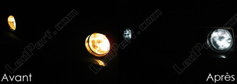 xenon white sidelight bulbs LED for Volkswagen Golf 2