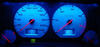 blue Meter LED for Volkswgen Golf 3 full intensity