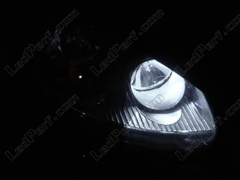 xenon white sidelight bulbs LED for Volkswagen Golf 5